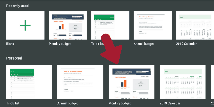 best free personal budget templates for every type of financial goal