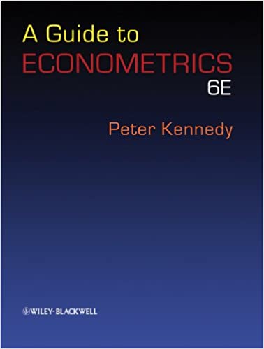 A guide to Econometircs by Peter Kennedy