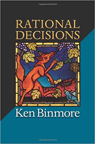 Rational Decisions - Book Cover - by Ken Binmore