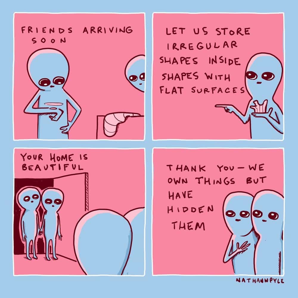 Example of a comic panel that became famous on Instagram