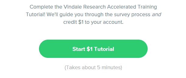 Vindale $1 Tutorial Button