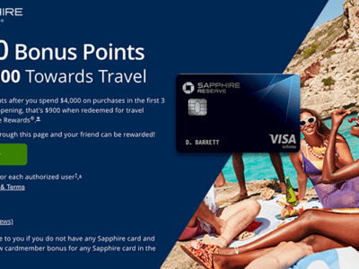 Chase Sapphire Reserve Bonus
