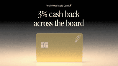 Robinhood Gold Card - Gamechanger or Gimmick