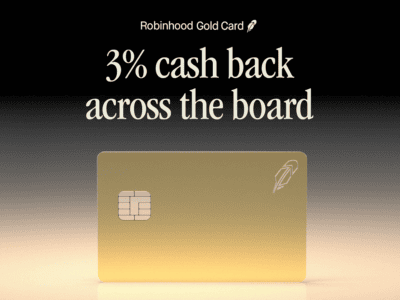 Robinhood Gold Card - Gamechanger or Gimmick
