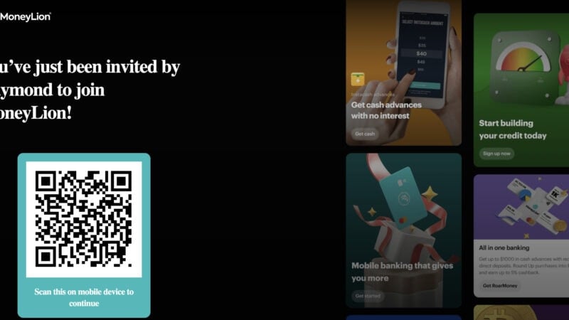 MoneyLion Referral Page